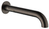 Mica Swivel Bath Spout - Curved