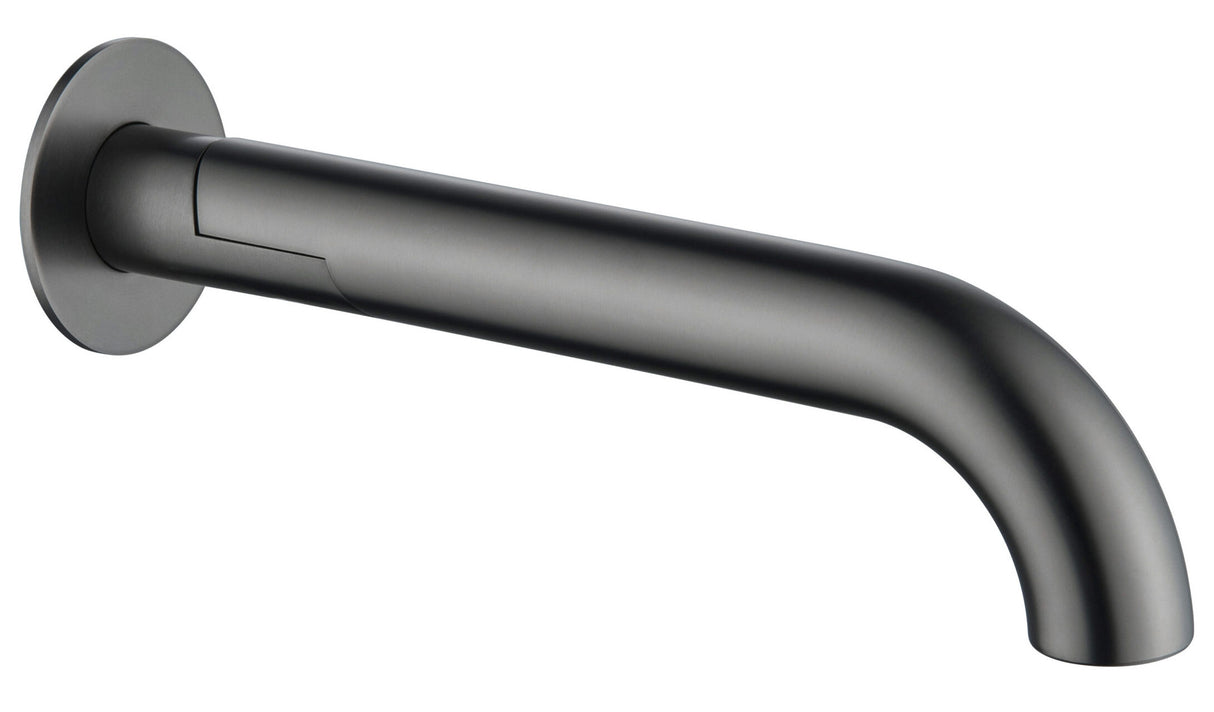 Mica Swivel Bath Spout - Curved