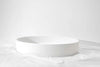 Oblong Concrete Basin - 550x400x100mm Cloud