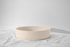 Orb Concrete Basin - Ø400x100mm, Ivory