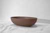 Skal Concrete Basin - 460x310x125mm Umber