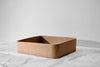 Spoola Concrete Basin - 400x400x100mm Dune