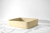 Spoola Concrete Basin - 400x400x100mm Sandstone