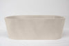 Kurva Concrete Bath - 1700x750x500mm Ivory