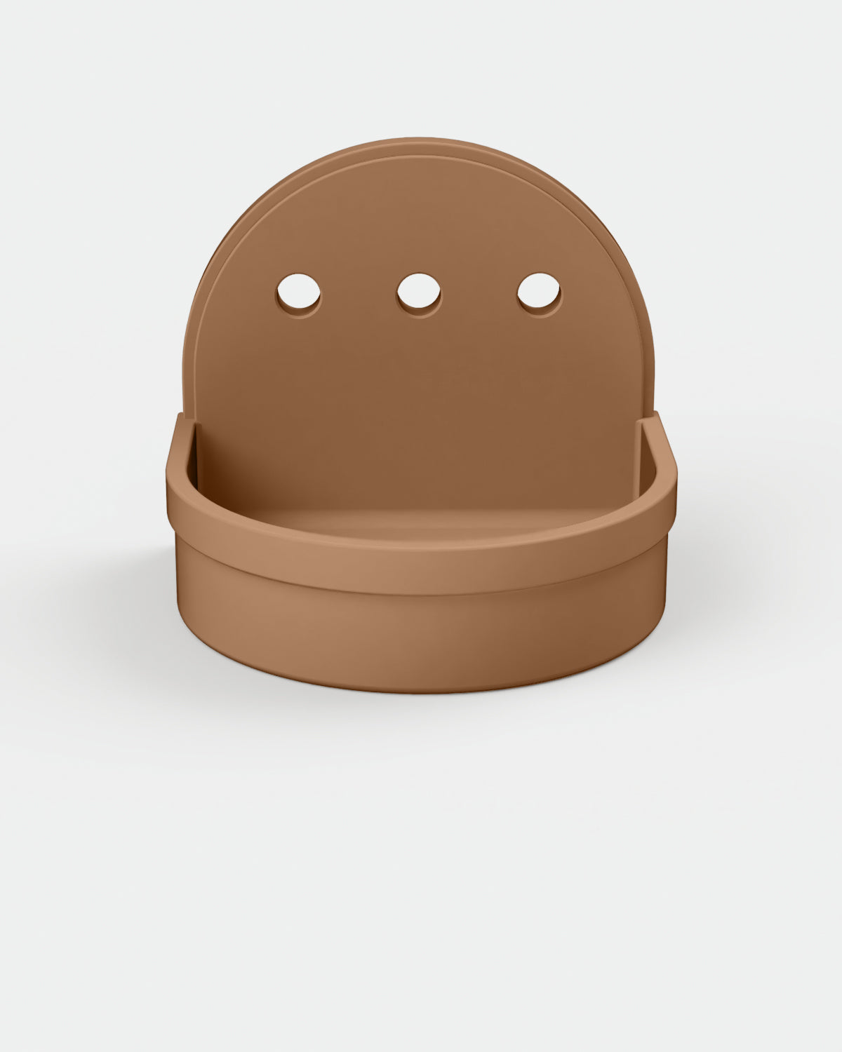 Betty Concrete Basin Wall Mount - 410x350x350mm Pastel Peach