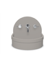 Betty Concrete Basin Wall Mount - 410x350x350mm Sky Grey