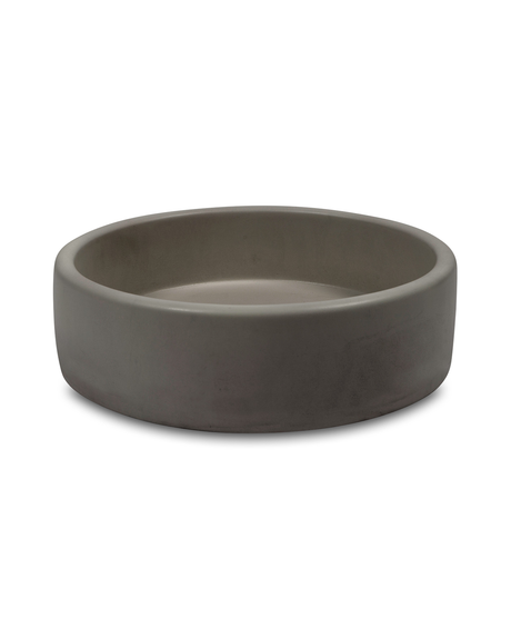 Bowl Concrete Basin - One Tone Surface Mount