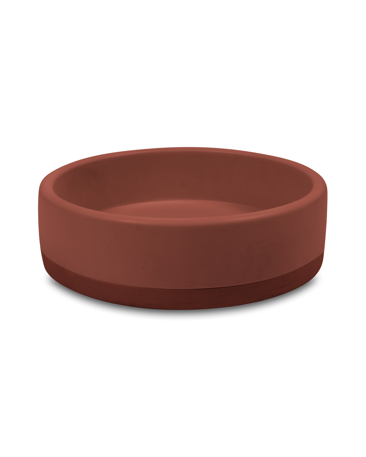 Bowl Concrete Basin - Two Tone Surface Mount