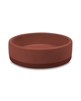 Bowl Concrete Basin - Two Tone Wall Mount with Bracket