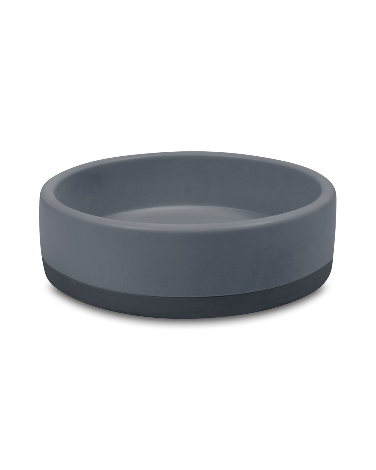 Bowl Concrete Basin - Two Tone Wall Mount with Bracket