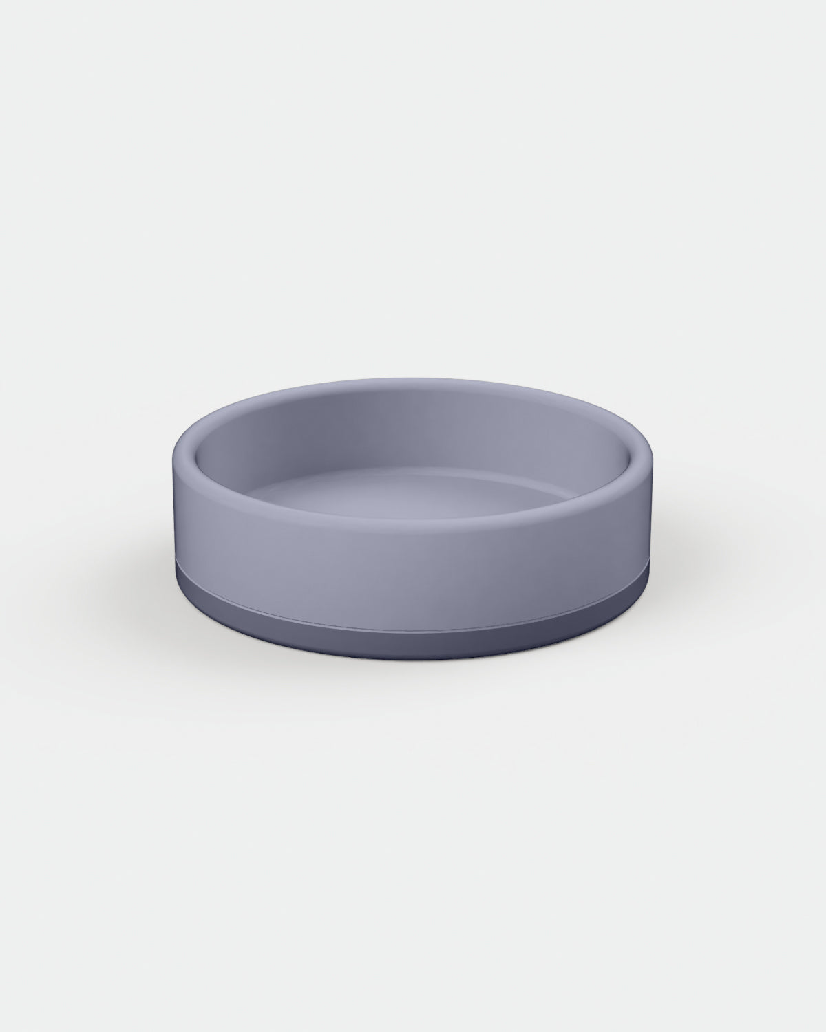Bowl Concrete Basin - Two Tone Surface Mount