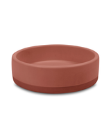 Bowl Concrete Basin - Two Tone Wall Mount with Bracket