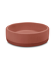 Bowl Concrete Basin - Two Tone Wall Mount with Bracket