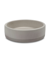 Bowl Concrete Basin - Two Tone Surface Mount
