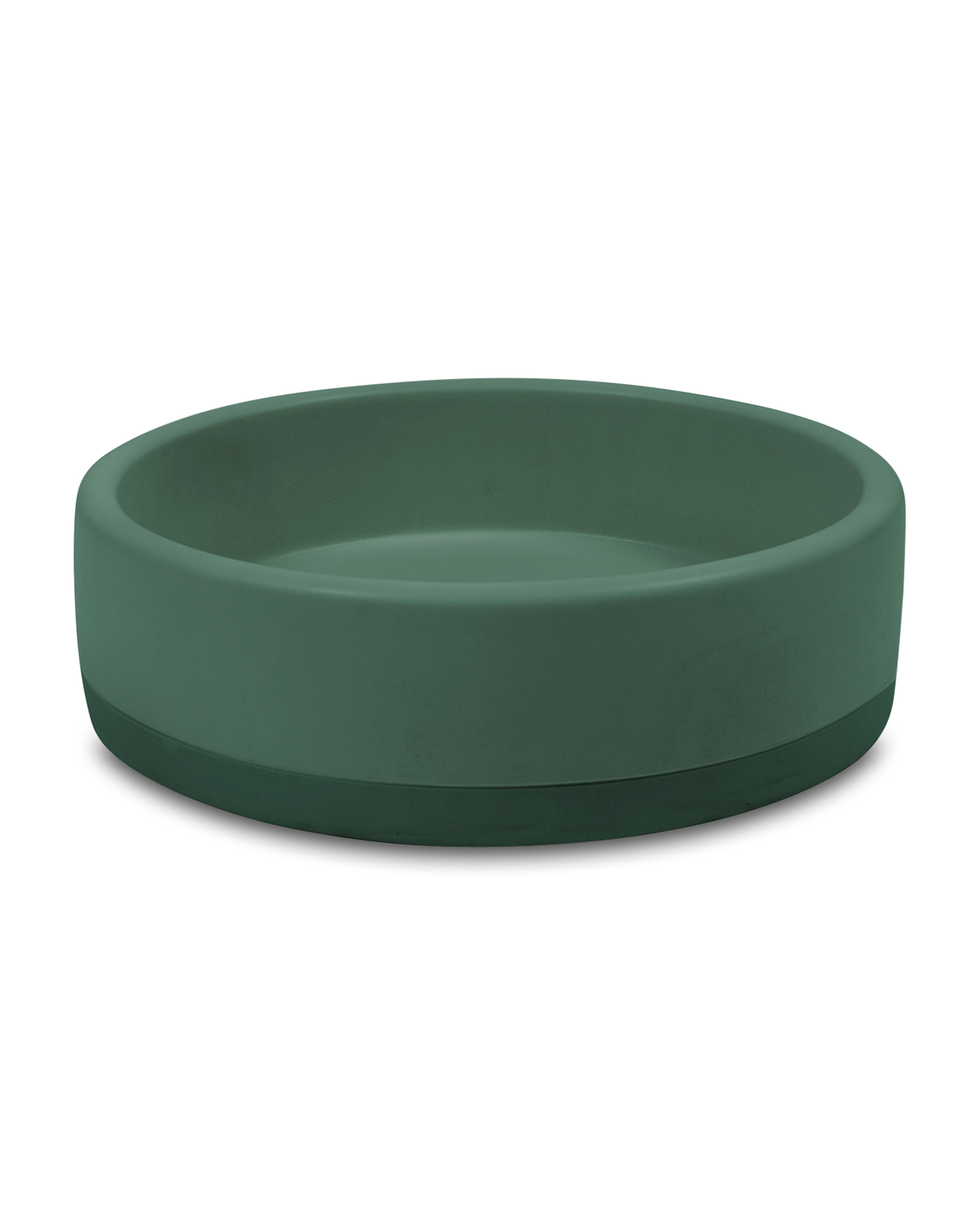 Bowl Concrete Basin - Two Tone Surface Mount