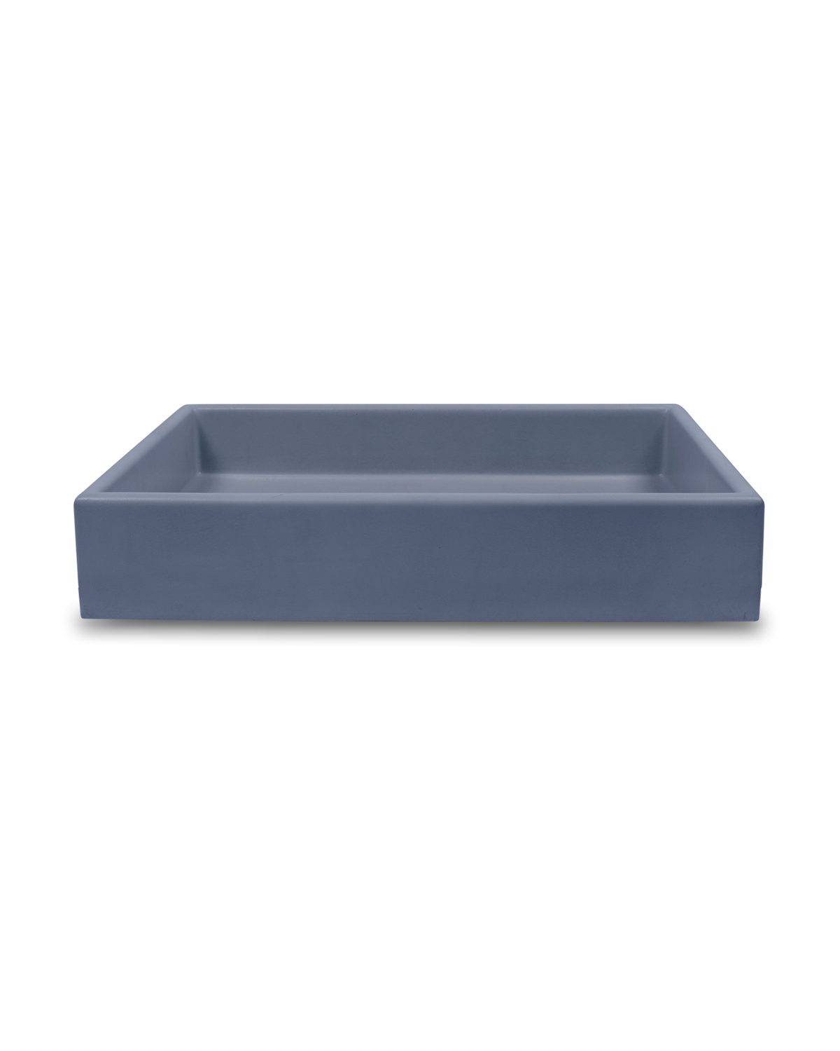 Box Concrete Basin - One Tone Wall Mount with Bracket