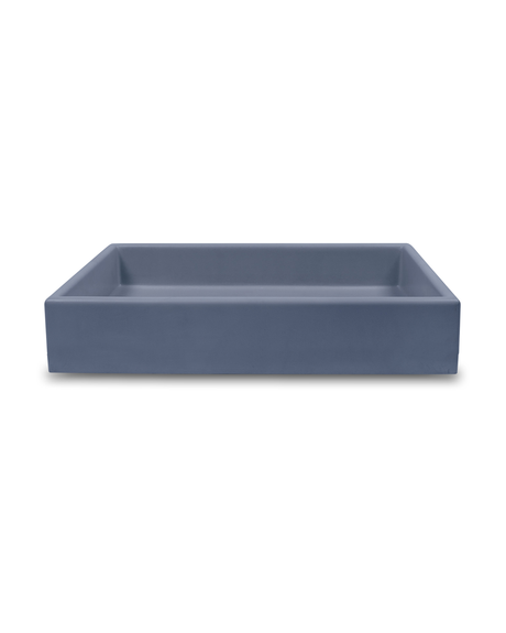 Box Concrete Basin - One Tone Wall Mount with Bracket