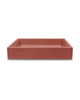Box Concrete Basin - One Tone Surface Mount