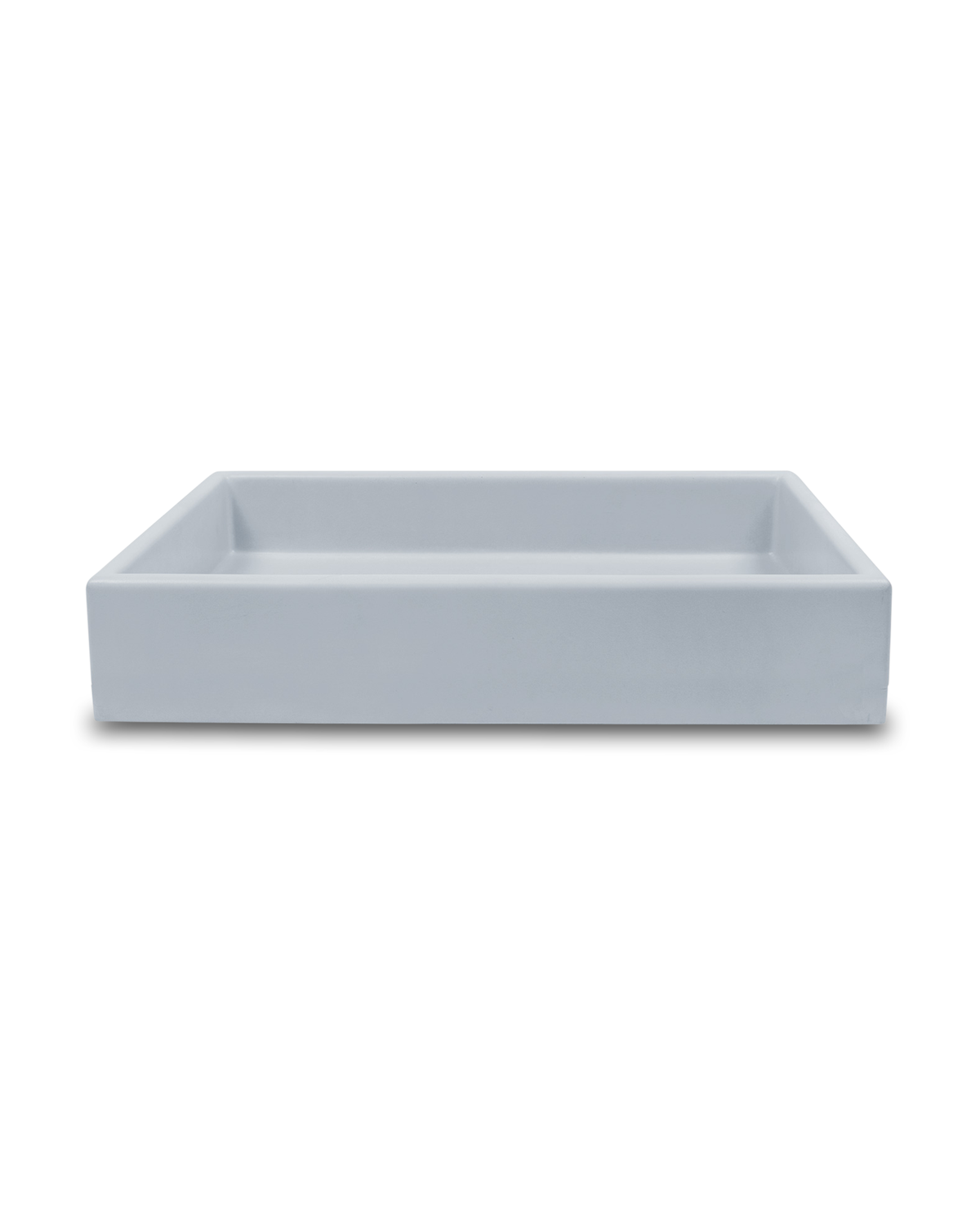 Box Concrete Basin - One Tone Wall Mount with Bracket
