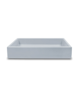 Box Concrete Basin - One Tone Wall Mount with Bracket