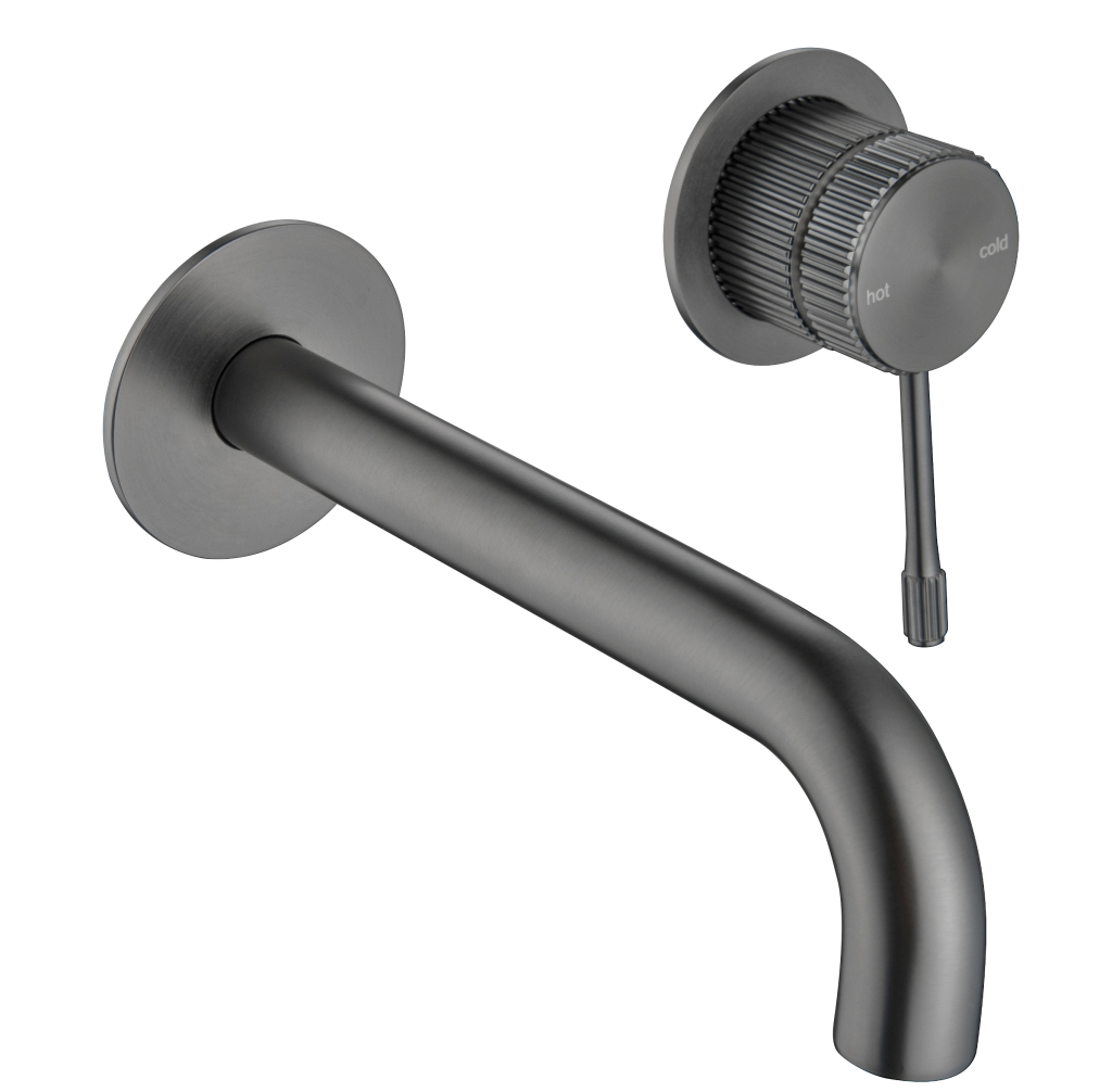 Mica - Fluted Wall-Spout Combo