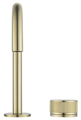 Mica - Fluted Gooseneck Hob Basin Mixer