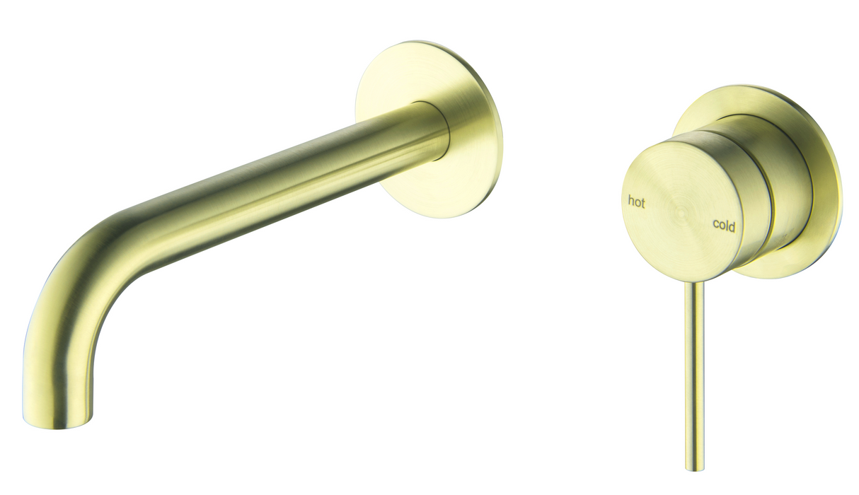 Mica - Wall-Spout Combo - Curved Spout - 2P - TRIM KIT ONLY