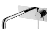 Mica - Wall-Spout Combo - Curved Spout - 1P - TRIM KIT ONLY