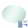 Ablaze - Cody Polished Edge Oval Mirror - 600x800mm Glue-to-Wall and Demister