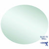 Ablaze - Cody Polished Edge Oval Mirror - 900x750mm Glue-to-Wall