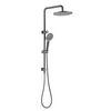 Mica - Gunmetal Twin Shower Rail