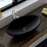 Bahama Solid Surface Above Counter Stone Basin