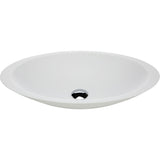 Bahama Solid Surface Above Counter Stone Basin