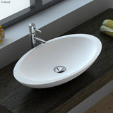 Bahama Solid Surface Above Counter Stone Basin