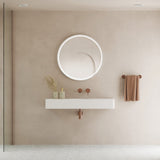 Encanto 1000 Solid Surface Wall Hung Basin with Overflow