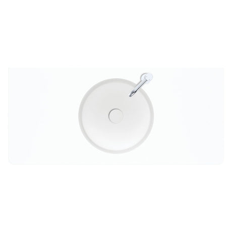 Encanto 1000 Solid Surface Wall Hung Basin with Overflow