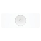 Encanto 1200 Solid Surface Wall Hung Centre Basin with Overflow