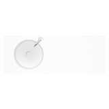 Encanto 1200 Solid Surface Wall Hung Left Hand Basin with Overflow