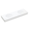 Encanto 1400 Solid Surface Wall Hung Double Basin with Overflow