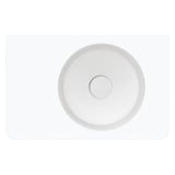Encanto 470 Solid Surface Wall Hung Basin with Overflow
