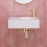 Encanto 470 Solid Surface Wall Hung Basin with Overflow