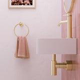 Encanto 470 Solid Surface Wall Hung Basin with Overflow