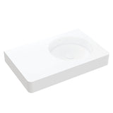 Encanto 700 Right Hand Bowl Wall Hung Basin with Overflow