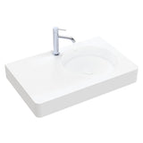 Encanto 700 Right Hand Bowl Wall Hung Basin with Overflow