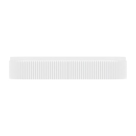 Minka Fluted Wall Hung Solid Surface Basin