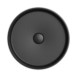Minka Fluted Round Solid Surface Above Coutner Basin