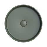 Minka Fluted Round Solid Surface Above Coutner Basin