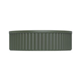 Minka Fluted Round Solid Surface Above Coutner Basin