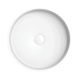 Minka Fluted Round Solid Surface Above Coutner Basin