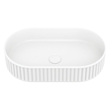 Minka Fluted Pill Shaped Solid Surface Basin